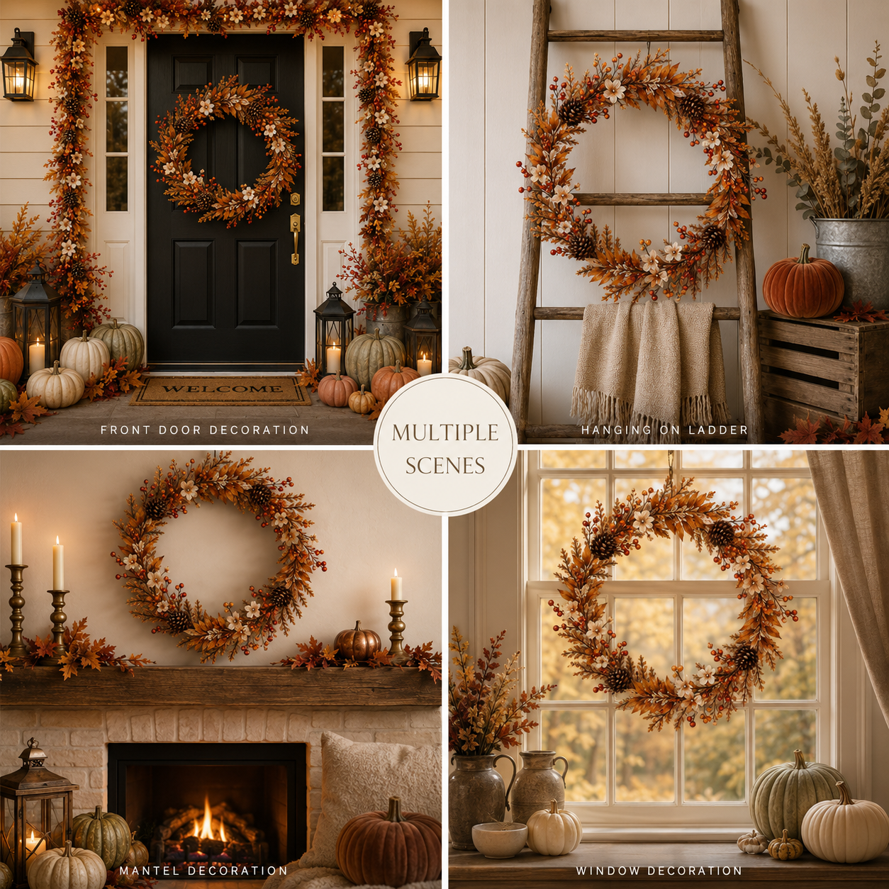 YOBI Harvest™ Wreath