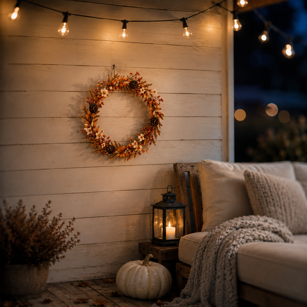 YOBI Harvest™ Wreath