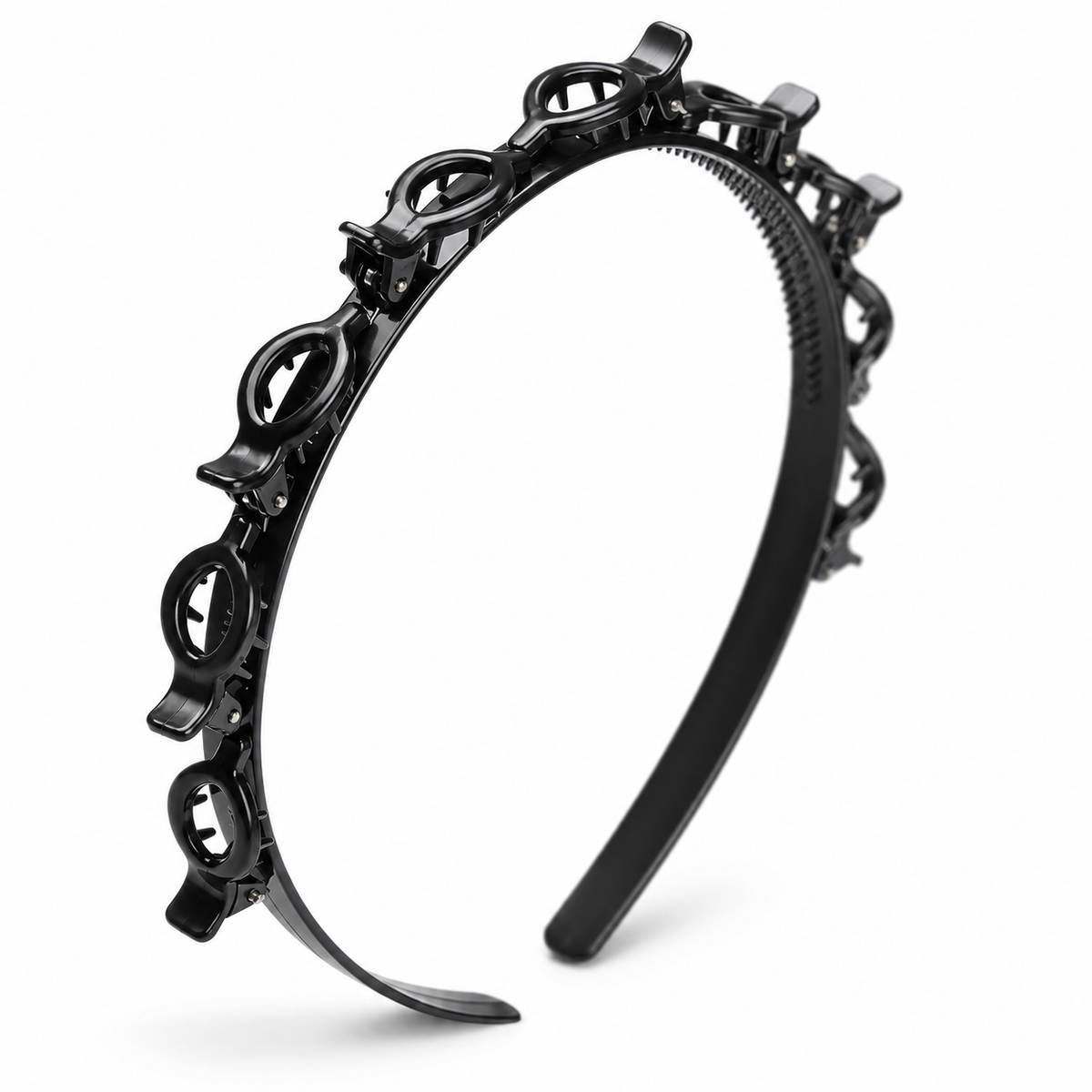 YOBI Braidless™ - Twist Headband with 8 Built-In Clips