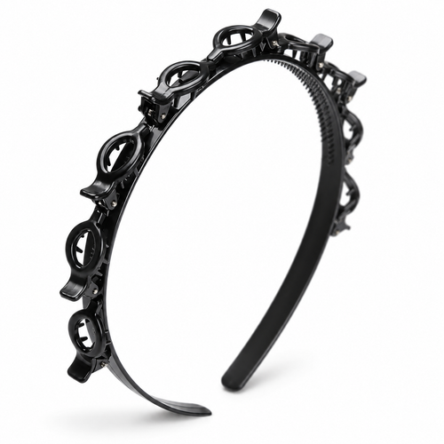 YOBI Braidless™ - Twist Headband with 8 Built-In Clips